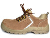 brown emboss leather boot safety shoes manufacture/supplier in/from China