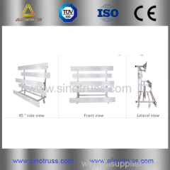 School indoor Aluminum bleacher