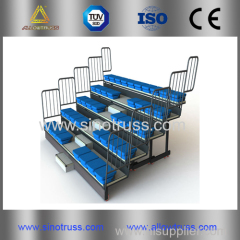 Aluminum school playgroound bleachers