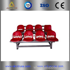 Aluminum school playgroound bleachers