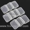 SD Memory Card Plastic Packaging Box 48 X 39 X 7.5mm 6.5g With Polypropylene Material