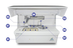 Diagnosis Equipment Lab Equipment Fully Automatic Analyzer