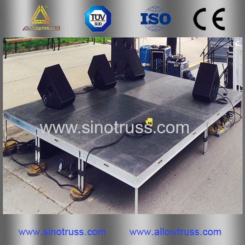 Hot sale cheap aluminum alloy stage folding stage