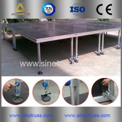 Hot sale cheap aluminum alloy stage folding stage