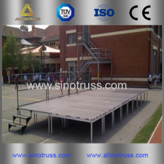 Hot sale cheap aluminum alloy stage folding stage