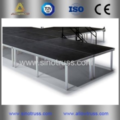 Moblile portable stage aluminum alloy stage for sale