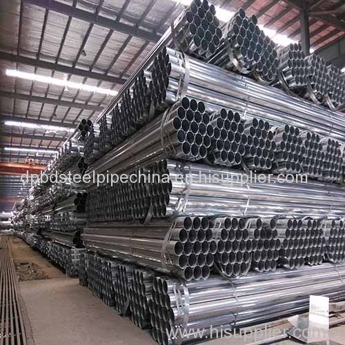 gi pipe galvanized pipe zinc coating 60-80g/m2 in China Dongpengboda