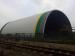 Steel grid structure dry coal shed dome steel building