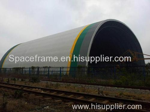 Space Frame Steel Structure Dome Construction Coal Storage Shed