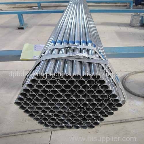 factory price erw cold rolled pre galvanized gi pipe in China Dongpengboda