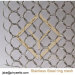 Decorative ring mesh drapery