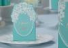 Blue Color Printed Recycled Paper Cake Boxes For Wedding Cookie Chocolate Packing
