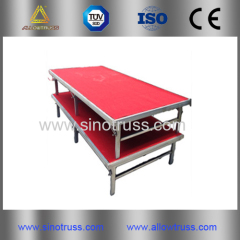 Covenience Folding Aluminum Stage portable stage