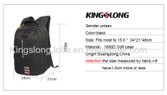 Black latest design casual laptop backpack