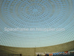 Steel Space Frame Dome Storage roofing