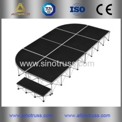 Aluminum alloy Portable Stage truss Stage Platform for sale