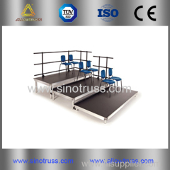 Stylish and durable staging band/risers