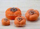 Microwave Safe Fruit Silicone Baking Molds Four Sizes Persimmon Shaped