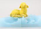 Sheep Shaped Custom Oven Safe Silicone Baking Molds Impermeable Washable