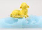 Sheep Shaped Custom Oven Safe Silicone Baking Molds Impermeable Washable