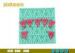 Alphabet Bunting DIY Fondnt Cake Silicone Moulds Food Safe Durable Square