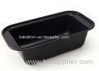 Oven Safe Non Stick Stainless Steel Cake Baking Pans Heat Resistant Black