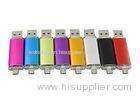 Colorful Dual USB OTG Drive Capacity Optional With USB 2.0 / USB 3.0 Interface