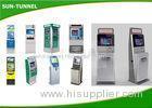 Exchange Currency Self Service Card Dispenser Kiosk Vending Machine USB / HDMI Interface