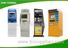 19 Inch LCD Display Card Dispenser Kiosk With Coin Acceptor Industrial Pc System