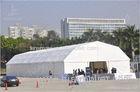 Professional 15X40 M Double Pitch Car Show Tent Durable Environmentally Friendly