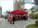 Coloured Temporary Fabric Structures Unique Marquees A-Shaped Roof Top Style