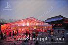 800 Seater Fabric Gala Dinner Outdoor Party Tents Clear RoofMarquee 25X50 M
