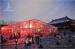 800 Seater Fabric Gala Dinner Outdoor Party Tents Clear RoofMarquee 25X50 M