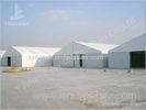 Industrial Canopy Shelter Temporary Workshop Tent With Corrugated Sheet Wall