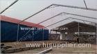 Sliding Gate Logistics White Industrial Canopy Shelter Outside Storage Tent