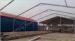 Sliding Gate Logistics White Industrial Canopy Shelter Outside Storage Tent
