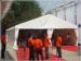 White Fabric Cover Aluminium Frame Marquee Temporary Outdoor Event Tent Rental