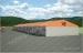 Orange Color Warehouse Temporary Storage Shelters Huge Tent Rentals Eco Friendly