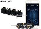 External Type Car TPMS System Dustproof / Waterproof With APP Real - Time Monitoring