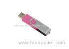 Printing Optional USB Flash Pen Drive Swivel Shaped Durable For Computer