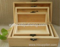 Special Oak and Pine Wooden Box Keepsake Storage Boxes