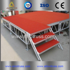 modular portable stage truss stage platform for sale