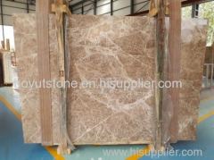 Light emperador marble slabs