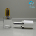 30ml Clear Empty Essential Oil Packaging Cosmetic Glass Serum Dropper PRESS ttle