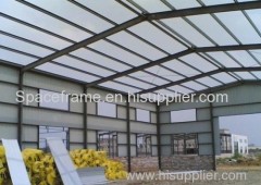 High quality light steel construction workshop factory