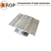 Aluminum alloy compression H type connector Burndy type American type