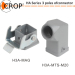 High quality Heavy duty connector HA series insert hood mounting housing from CROP