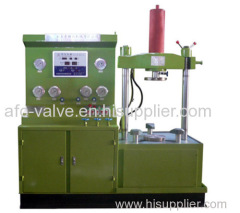 Valve hydraulic test bench china origin