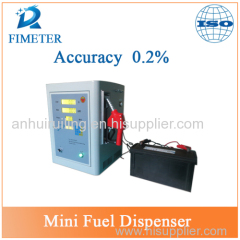 DC 12/24V LCD display mobile mechanical kerosene fuel dispenser with diesel oil fuel dispenser