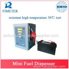 DC 12/24V LCD display mobile mechanical kerosene fuel dispenser with diesel oil fuel dispenser